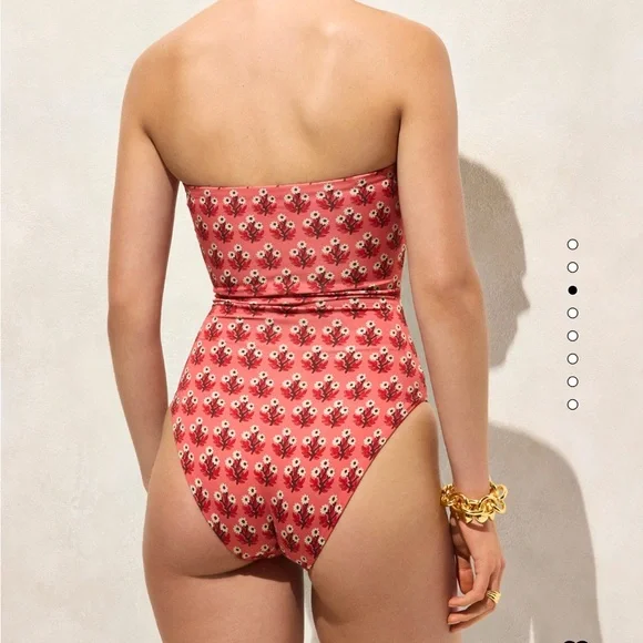 JCrew Sculpt Gemma one piece, bandeau top - Picture 5 of 6